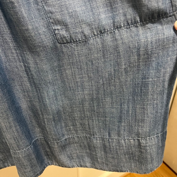 Banana Republic Chambray Dress Size SMALL LIKE NEW - Picture 8 of 11